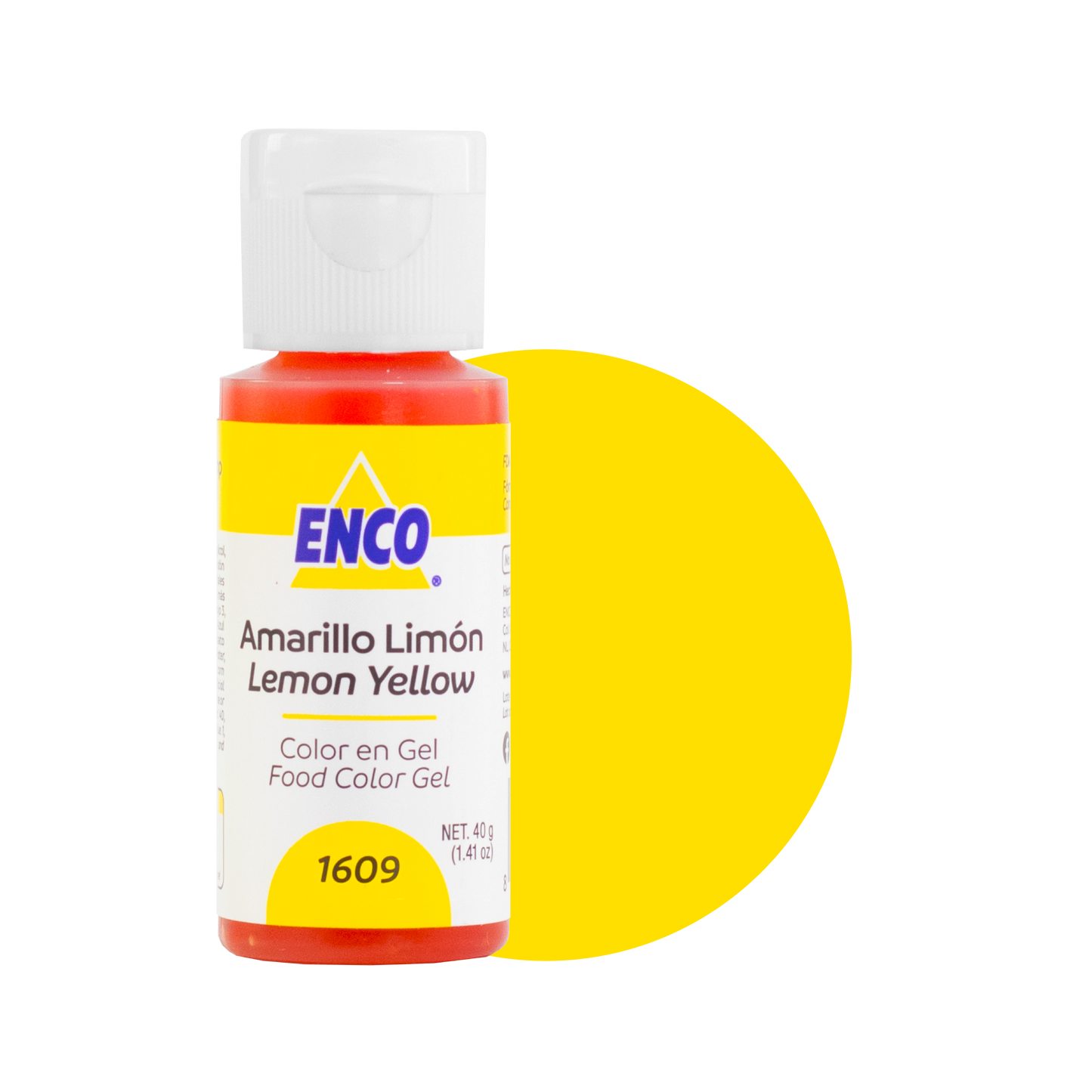 Colorante en gel Enco Amarillo Limón