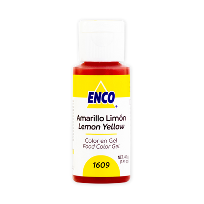 Colorante en gel Enco Amarillo Limón