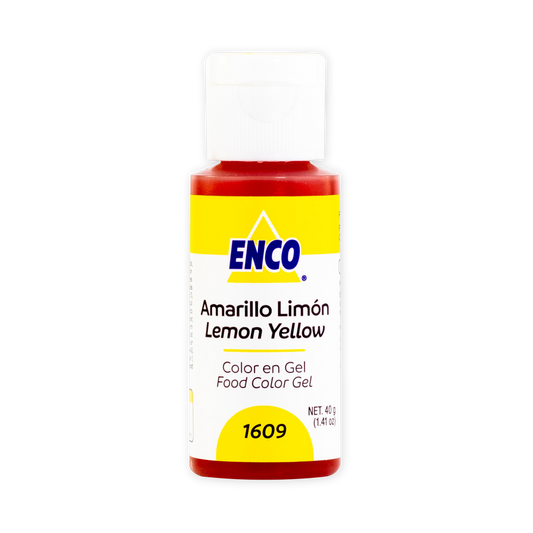 Colorante en gel Enco Amarillo Limón