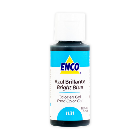 Colorante en gel Enco Azul Brillante