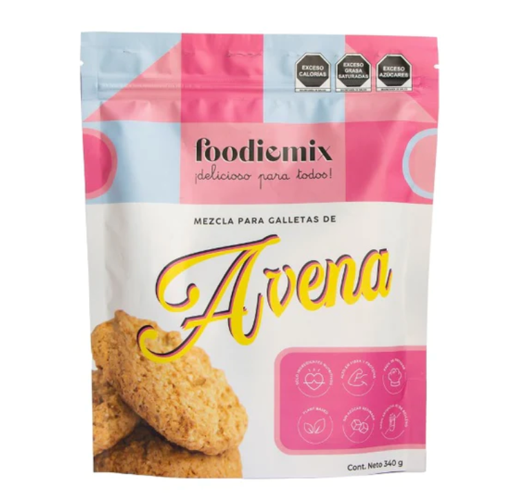 Harina para galletas de avena Foodiemix