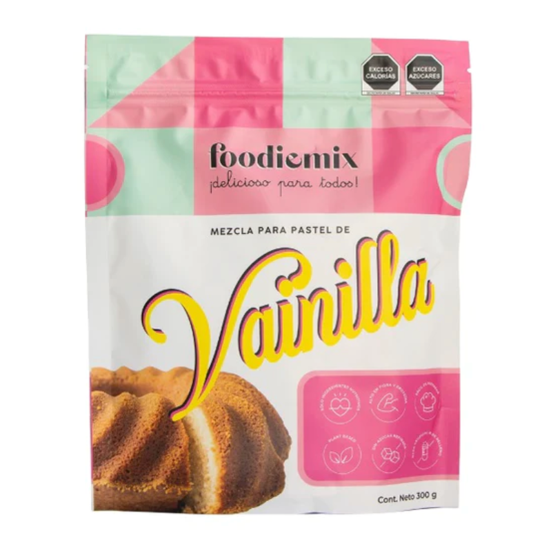 Harina para Pastel de vainilla Foodiemix