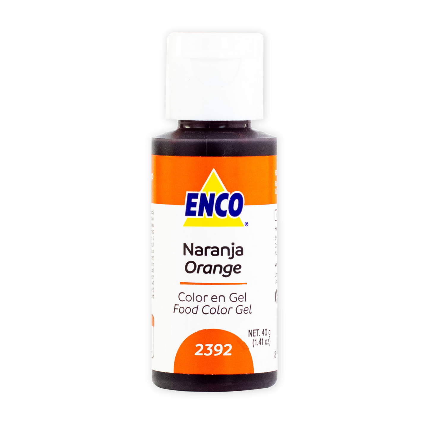 Colorante en gel Enco Naranja