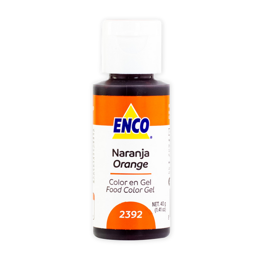 Colorante en gel Enco Naranja