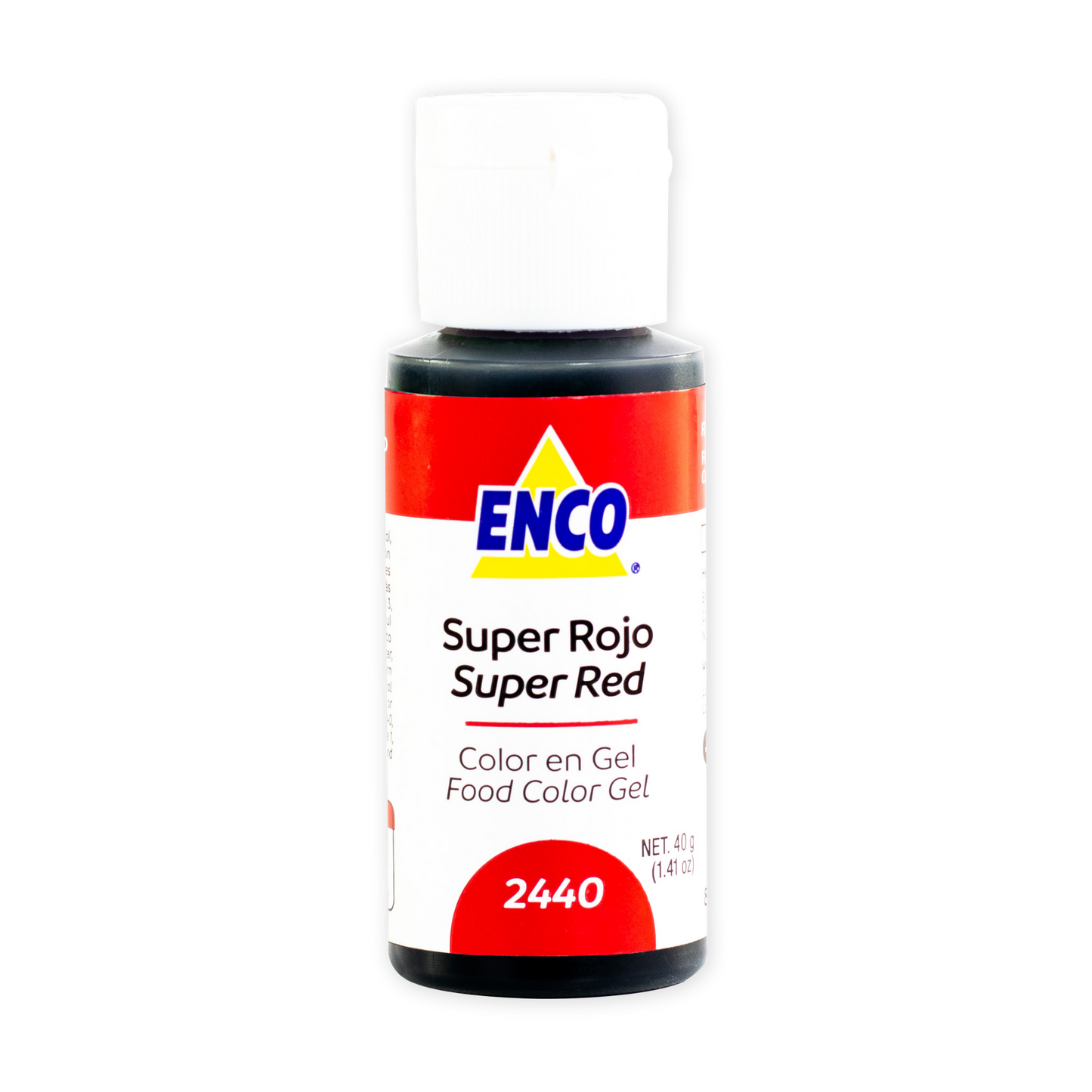 Colorante en gel Enco Super Rojo