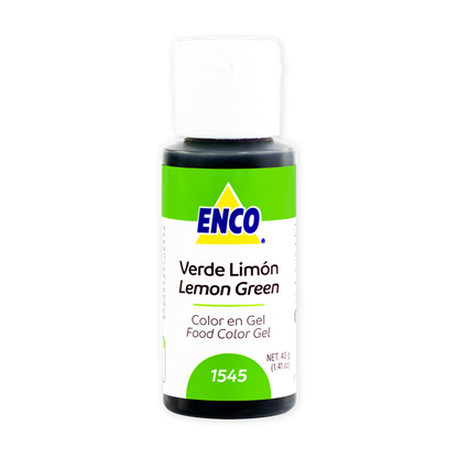 Colorante en gel Enco Verde Limón