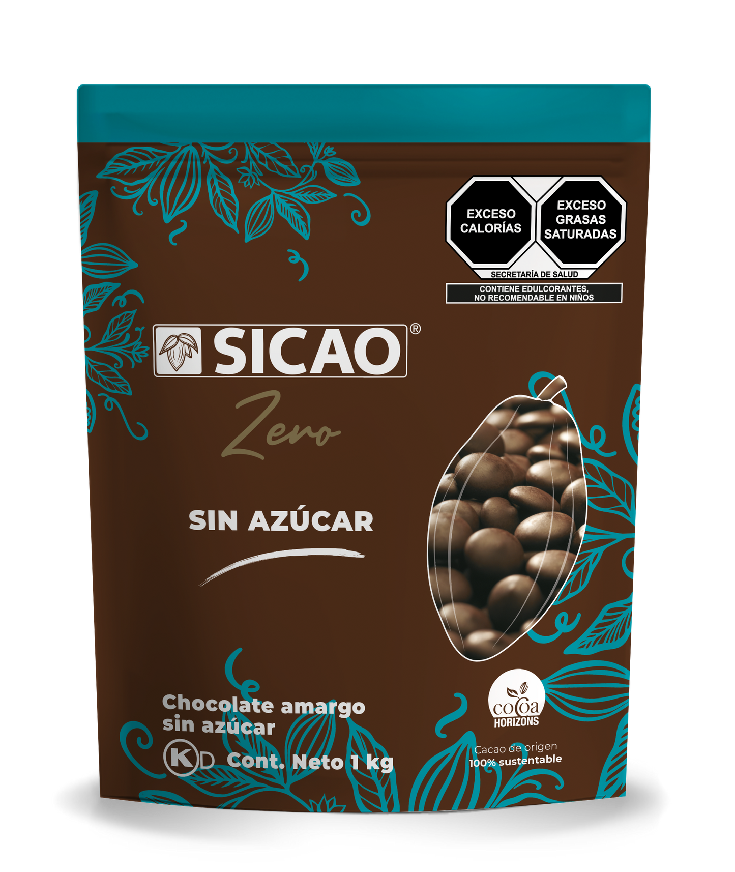 sicao zero chocolate sin azucar