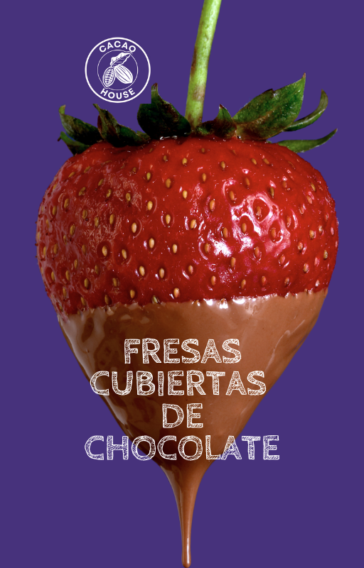 como hacer fresas con chocolate
