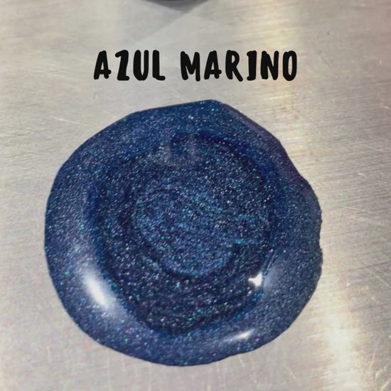 colorante para chocolate azul marino