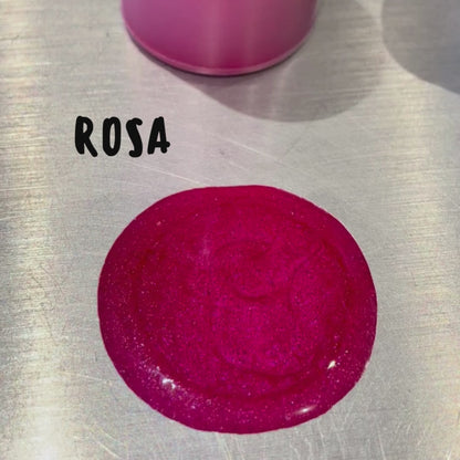 colorante para chocolate rosa