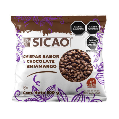 Chispas sabor chocolate semiamargo